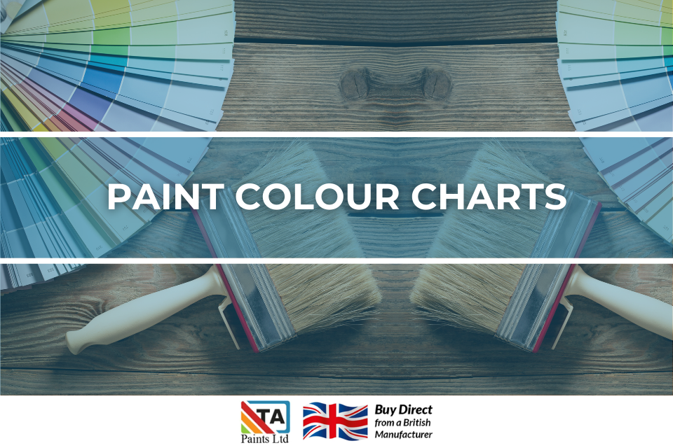 Paint Colour Charts | RAL Colours | British Standard | BS 4800 | BS 38 ...