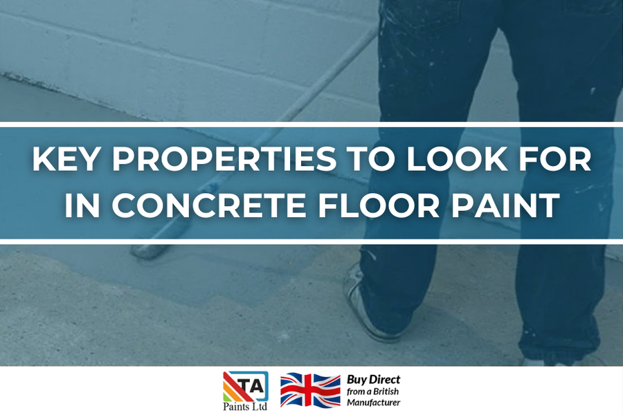 Key Properties To Look For In Concrete Floor Paint