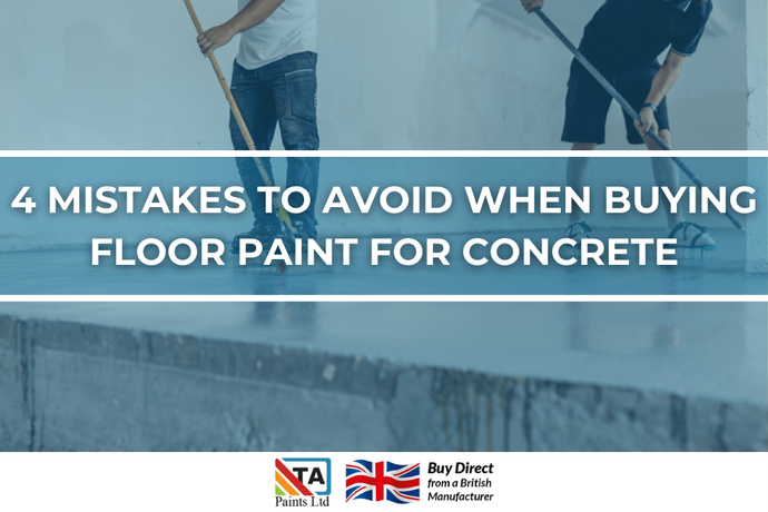 4 Mistakes To Avoid When Buying Floor Paint For Concrete