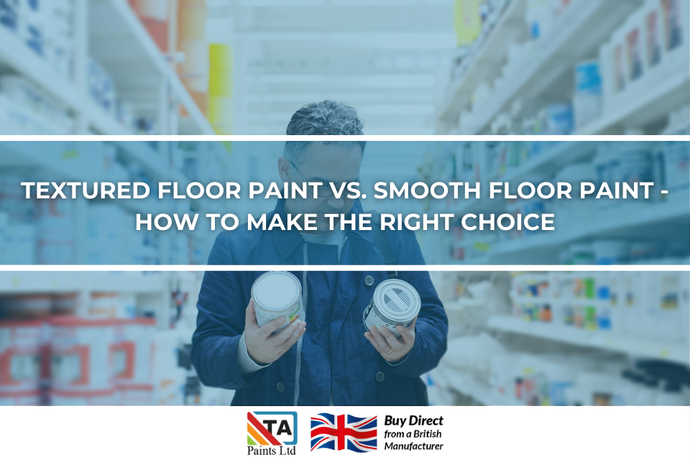 Textured Floor Paint vs Smooth Floor Paint – How To Make The Right Choice