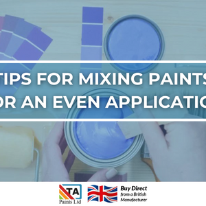 Tips for Mixing Paints for an Even Application