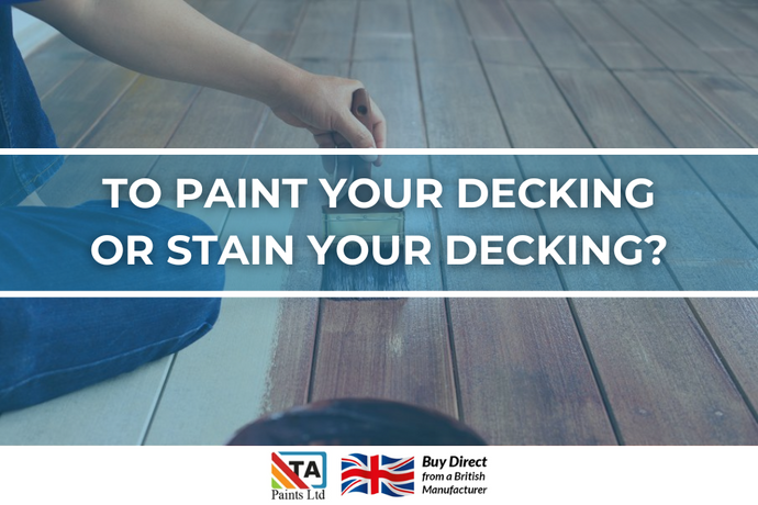 To Paint Your Decking or Stain Your Decking?