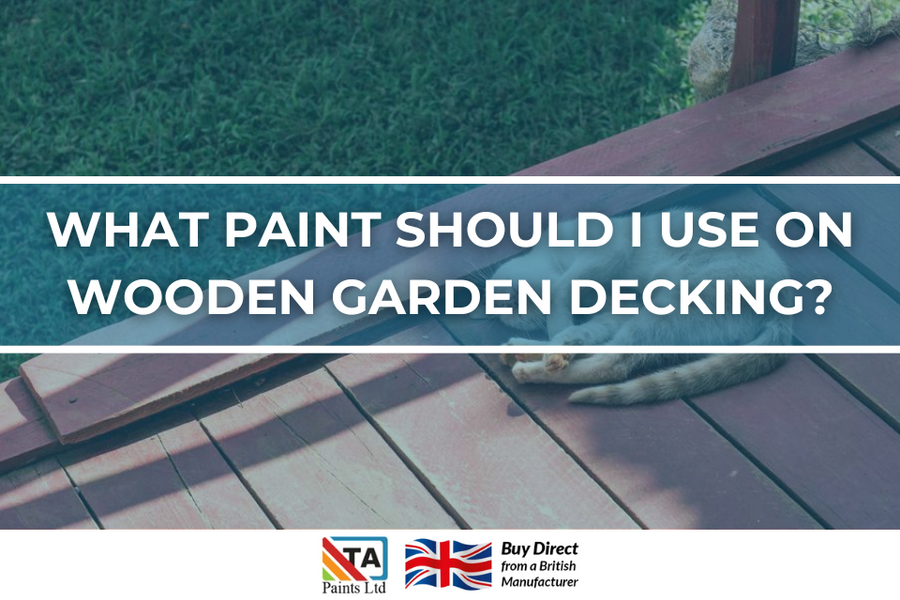 What Paint Should I Use On Wooden Garden Decking?