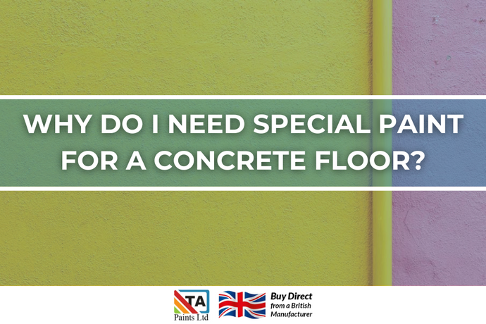 Why Do I Need Special Paint For A Concrete Floor?
