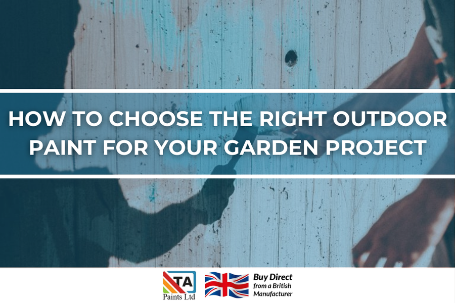 How to Choose the Right Outdoor Paint for Your Garden Project