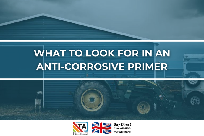 What To Look For In An Anti-Corrosive Primer