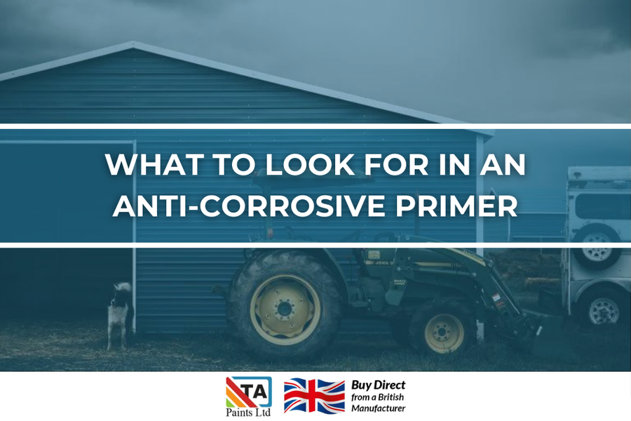 What To Look For In An Anti-Corrosive Primer