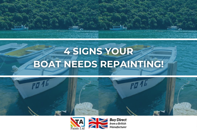 4 Signs Your Boat Needs Repainting!