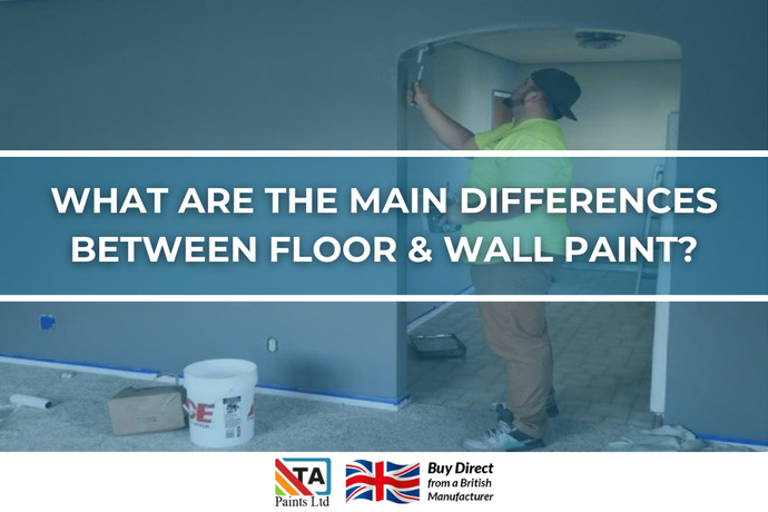 What Are The Main Differences Between Floor & Wall Paint?