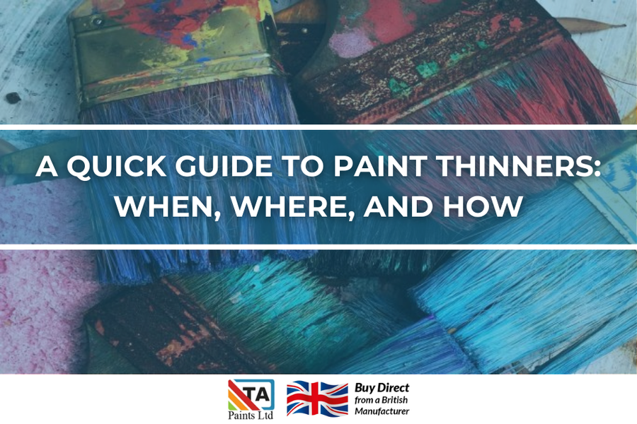 A Quick Guide To Paint Thinners: When, Where, and How