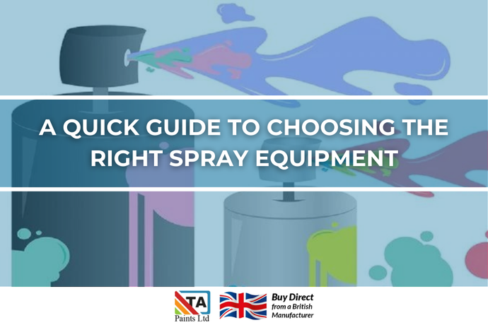 A Quick Guide To Choosing The Right Spray Equipment