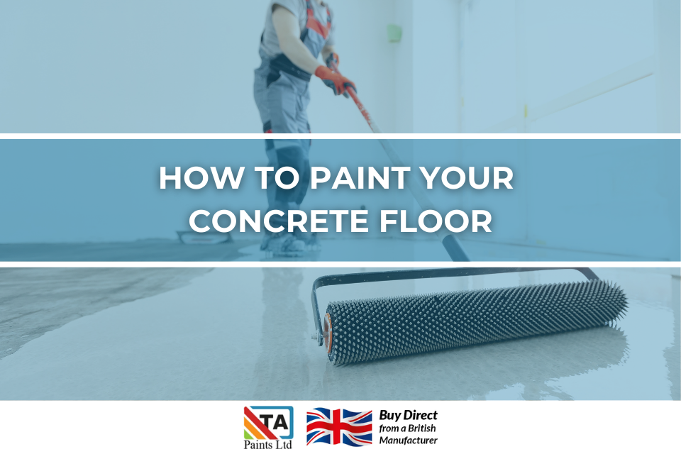 How To Paint Your Concrete Floor – TA Paints