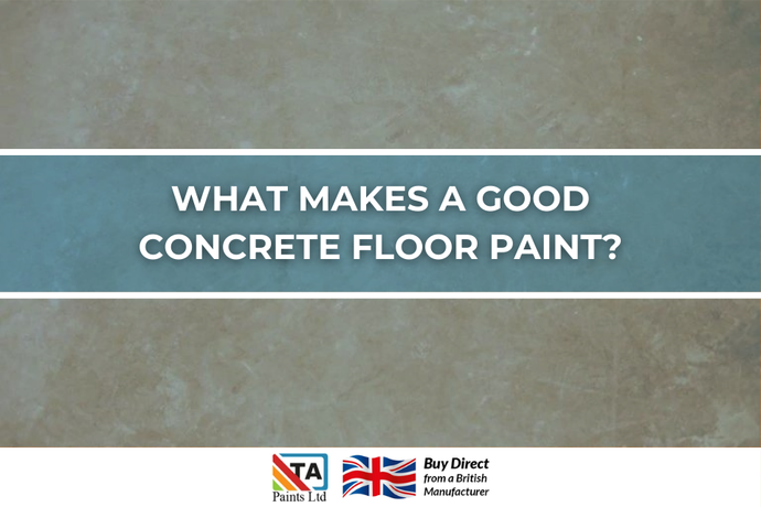 What Makes A Good Concrete Floor Paint?