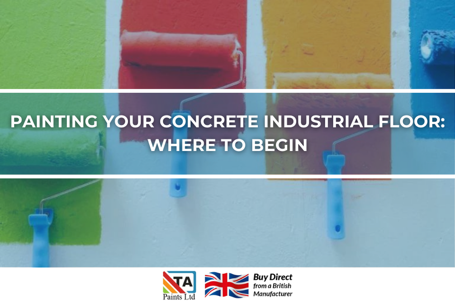 Painting Your Concrete Industrial Floor: Where To Begin