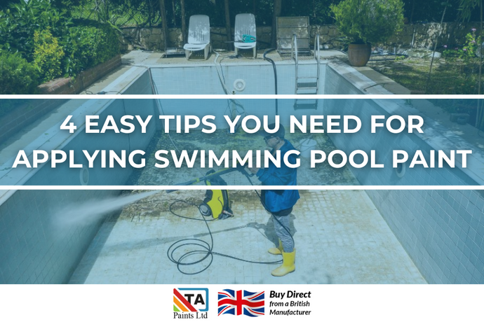 4 Easy Tips You Need for Applying Swimming Pool Paint