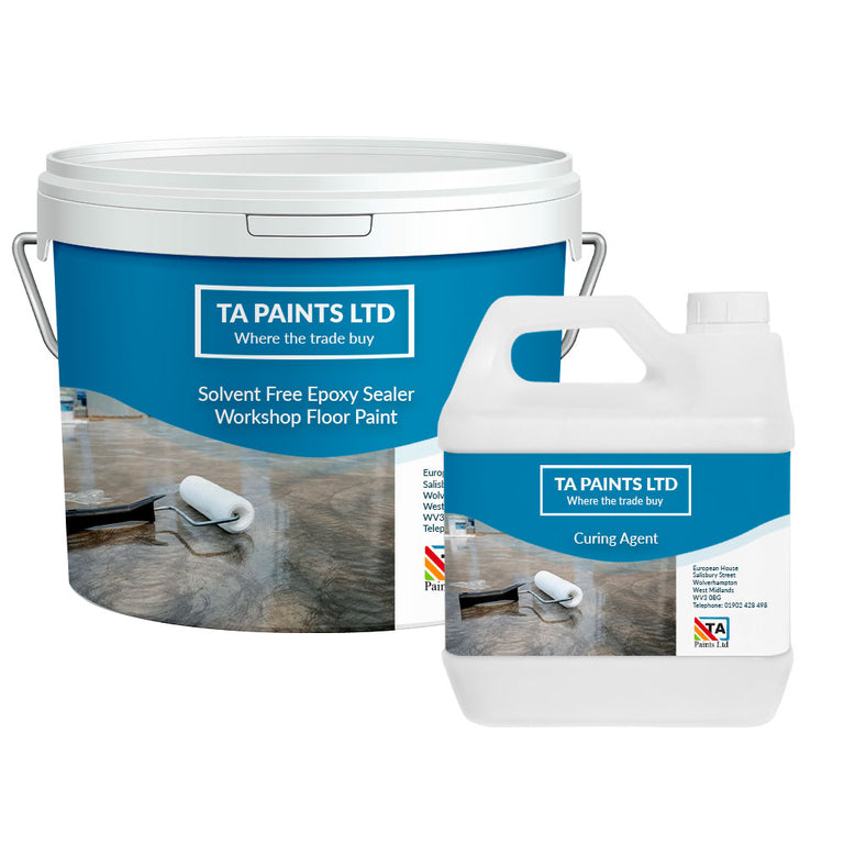 Solvent Free Epoxy Floor Dust Sealer Clear